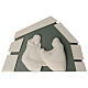 Capoletto Santa Famiglia Armonia capanna salvia argilla refrattaria Ceramica Centro Ave 70x45 cm s1