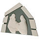 Capoletto Santa Famiglia Armonia capanna salvia argilla refrattaria Ceramica Centro Ave 70x45 cm s3