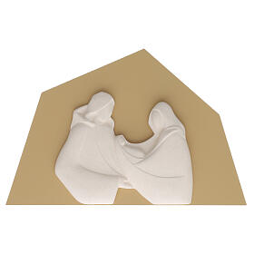 Sagrada Família "Armonia" fundo cor avelã argila refratária Centro Ave 30x20 cm