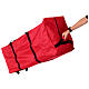 Borsa porta albero di Natale 115x40x50 cm per alberi 150-225 cm s4