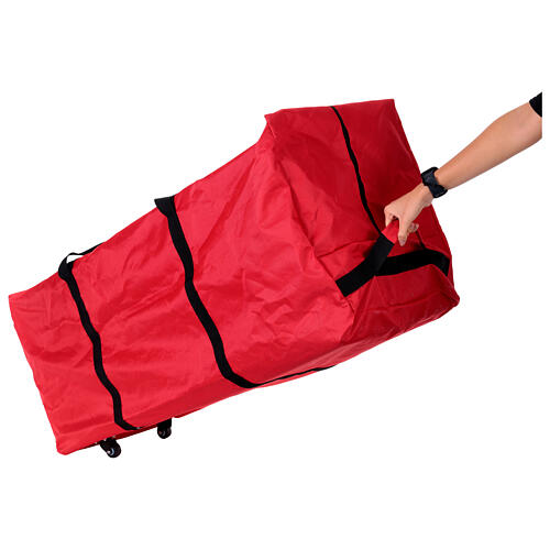 Bolso para árbol de Navidad con ruedas 115x40x50 cm 3
