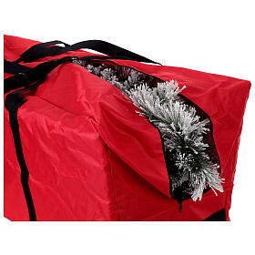 Borsone porta albero di Natale con ruote 115x40x50 cm