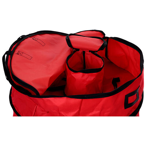 Bolsa dupla para coroas de Natal 60x38 cm 5