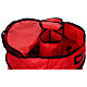 Bolsa dupla para coroas de Natal 60x38 cm s5