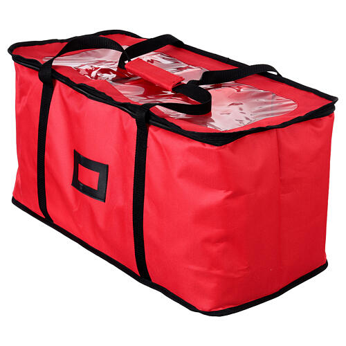 Borsone porta catene luminose quattro scomparti 60x30x30 cm 4