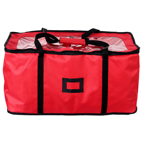 Borsone porta catene luminose quattro scomparti 60x30x30 cm 1