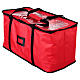 Borsone porta catene luminose quattro scomparti 60x30x30 cm s4