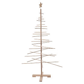Árbol de Navidad Xmas3 de madera natural 240 cm