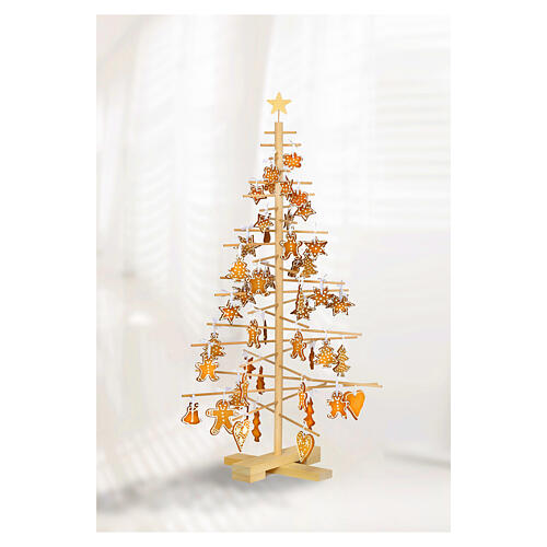 Choinka bożonarodzeniowa Xmas3 z naturalnego drewna, dekoracyjna, 190 cm 8