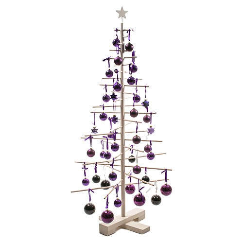 Xmas3 natural wood Christmas tree, h 50 in 11