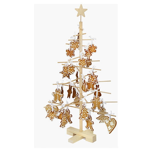 Xmas3 – Weihnachtsbaum aus naturbelassenem Holz, 75 cm 8
