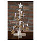 Albero di Natale Xmas3 in legno naturale dallo stile essenziale 45 cm s2