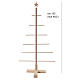 Xmas3 Christmas tree with fixed horizontal wooden branches, 50 in s3