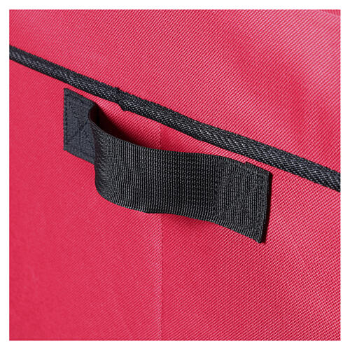 Borsa porta palline di Natale 96 scomparti 6-10 cm tessuto 60x40x35 cm ripiegabile 11