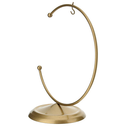 Golden half moon hook for 4-inch ball 4