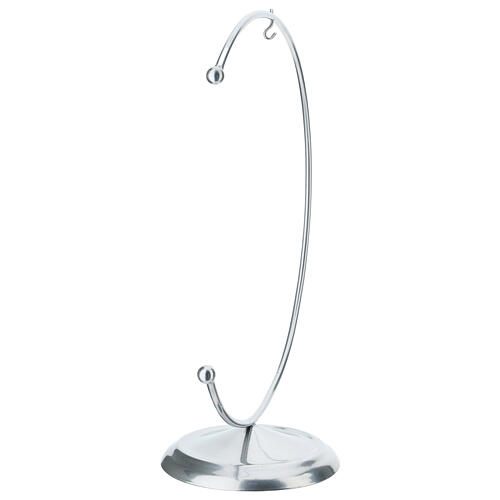 Silver half-moon hook for 6-inch ball 4