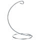Gancio argento per pallina 100mm s1