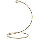 Crochet doré pour boule 150 mm s3