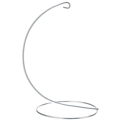Crochet argenté pour boule 150 mm 1