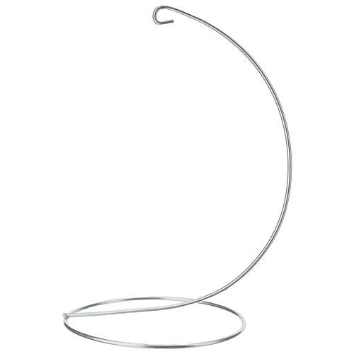 Crochet argenté pour boule 150 mm 3