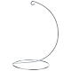 Crochet argenté pour boule 150 mm s3