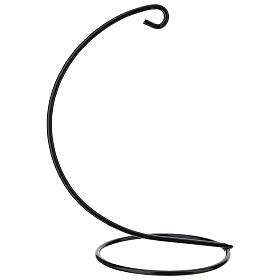Gancho preto para bola 100 mm
