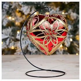 Gancho preto para bola de Natal de 150 mm