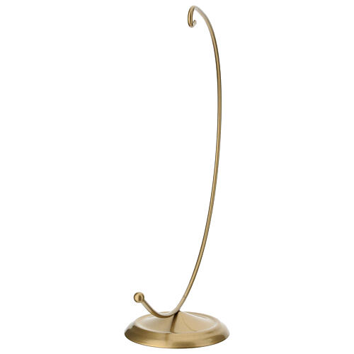 Gold half-moon hook for 8-inch Christmas bauble 4