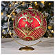 Crochet demi-lune en or pour boule de 200 mm s2