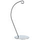 Silver hook for 4-inch drop ornament s3