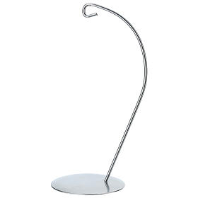 Gancio argento per pallina goccia 100mm