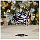 Silver Christmas Ornament Stand for 100mm Ball s2
