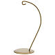 Gold hook for 4-inch teardrop Christmas ball s3