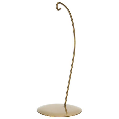 Gold Christmas Ornament Holder for 100mm Teardrop Ball 4