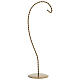Gold Braided Wire Hook for 100mm Egg-Shaped Ornament s1