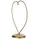 Golden heart hook for 5-inch Christmas ball s3