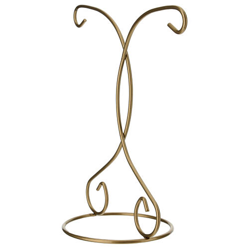 Double golden hook for Christmas ornaments 100mm 3