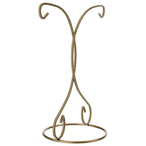 Double golden hook for Christmas ornaments 100mm 4