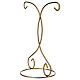Double golden hook for Christmas ornaments 100mm s3