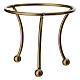 Three-legged Gold Christmas Ornament Stand for 100mm Ball s1
