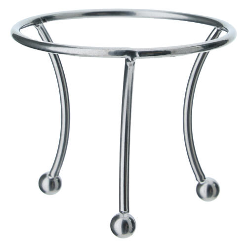 Soporte tres pies plata para bola 100mm 2