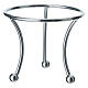 Soporte tres pies plata para bola 100mm s1