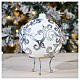 Silver Three-legged Christmas Ornament Stand for 150mm Ball s2