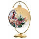 Set mit Weihnachtskugel und Ständer, Motiv Heilige Familie mit 24-Karat-Goldakzenten – Ø 15 cm, mundgeblasenes Glas s3
