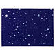 Lighted Nativity Scene backdrop, 65x90 cm, starry sky s1