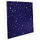 Lighted Nativity Scene backdrop, 65x90 cm, starry sky s2