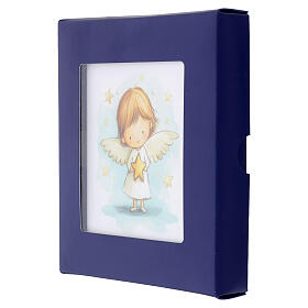 Piastrella angioletto con stellina 10x10 cm