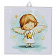 Azulejo anjo com estrela 10x10 cm s1