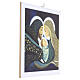 Modern Holy Family ceramic tile, 8x8 in s2