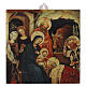 Carreau céramique avec boîte Adoration des Mages 10x10 cm s1